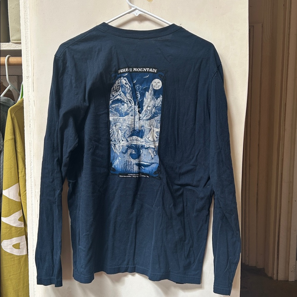 Teton Gravity Research Grateful Dead Fire on the Mountain Long Sleeve Tee - Picture 2 of 7
